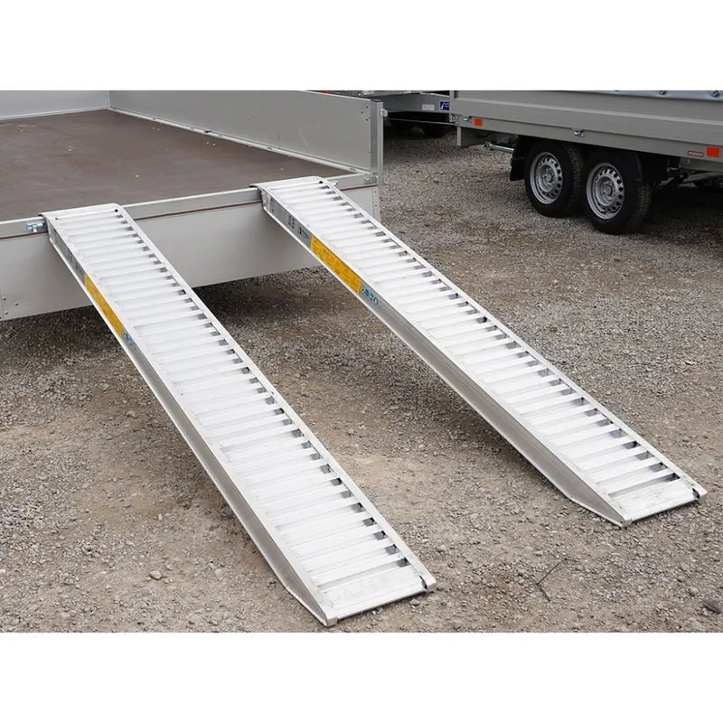 148.50 Rampas de carga en aluminio para rueda y oruga de goma | 5000 mm