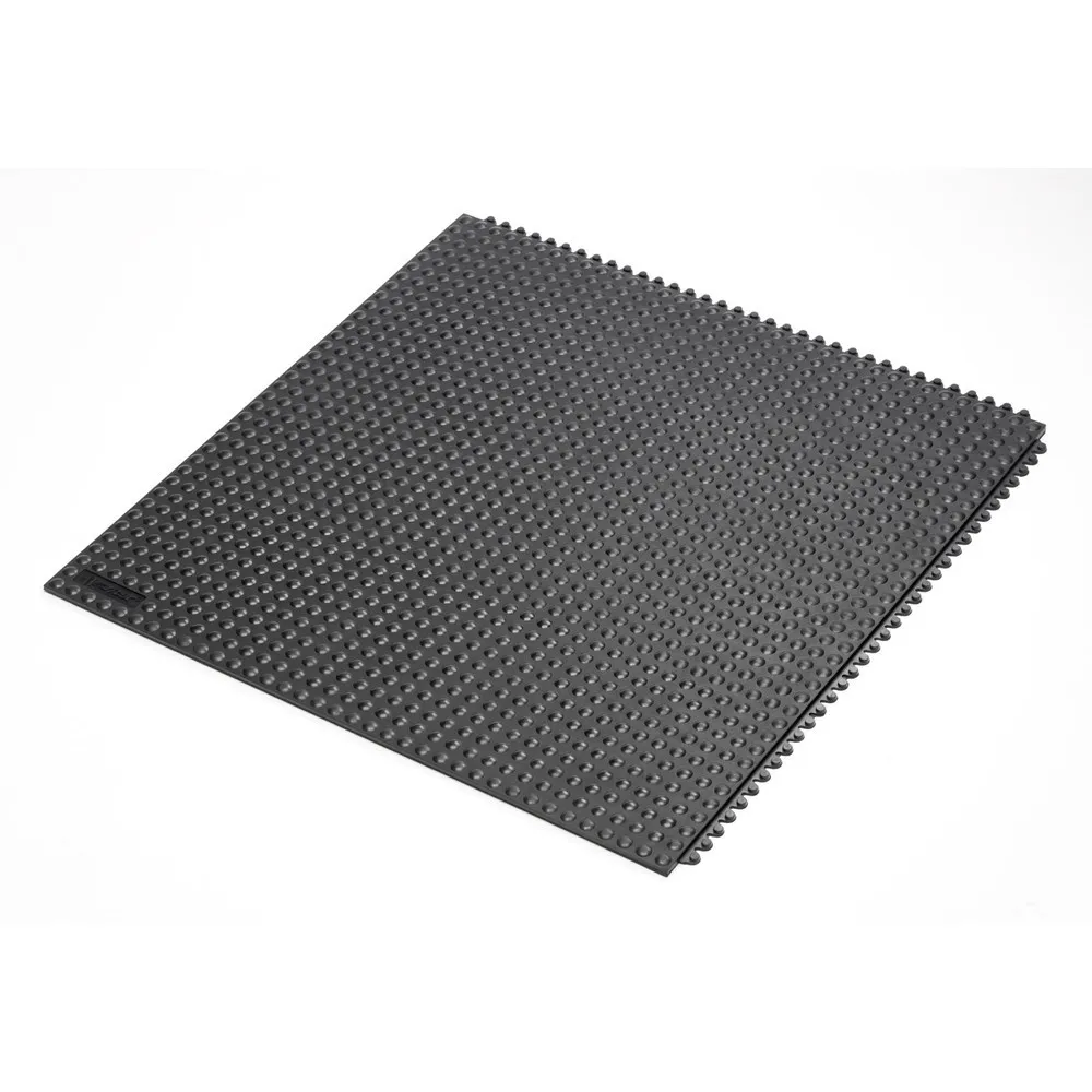 Alfombrilla antifatiga NoTrax SkywalkerHD™ nitrilo, A x F 910 x 910 mm, negro