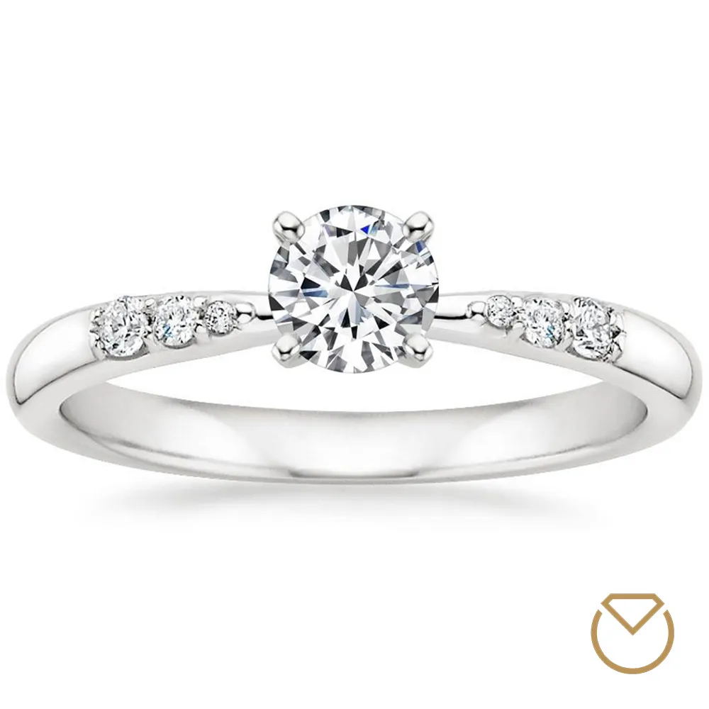 ANILLO DE COMPROMISO ORO 18K / REF. 021COB