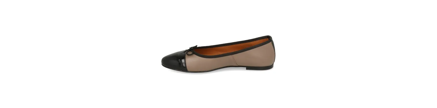 BAILARINAS MUJER ORIGINALES PUNTA CHAROL MOD. ZHOE TAUPE