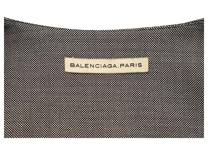 Balenciaga Chaqueta a medida con mangas abullonadas en lana gris 