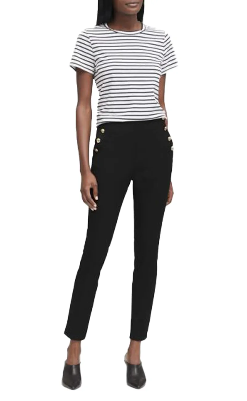 BANANA REPUBLIC Pantalones botón Dorado
