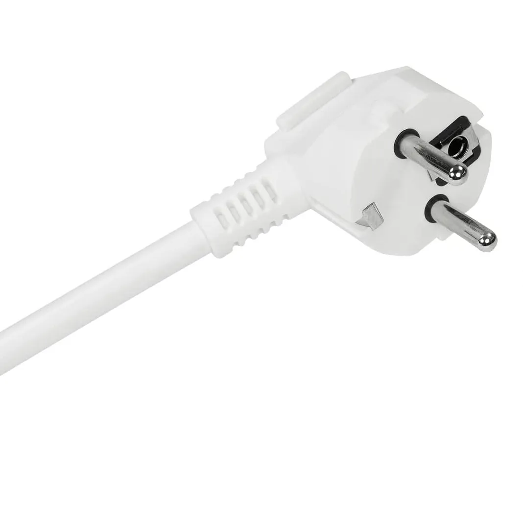 Base De Enchufe 3 Tomas Con Interruptor 1.5 M Blanco