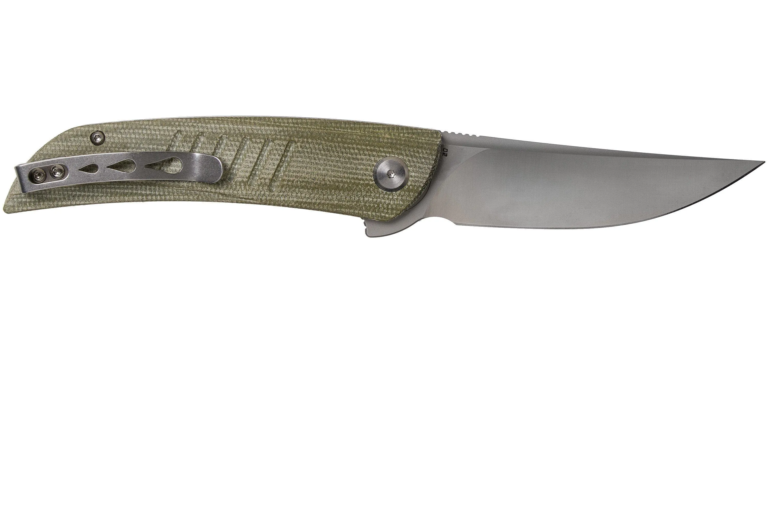 BESTECH SWIFT BG30A1 SATIN, GREEN MICARTA NAVAJA