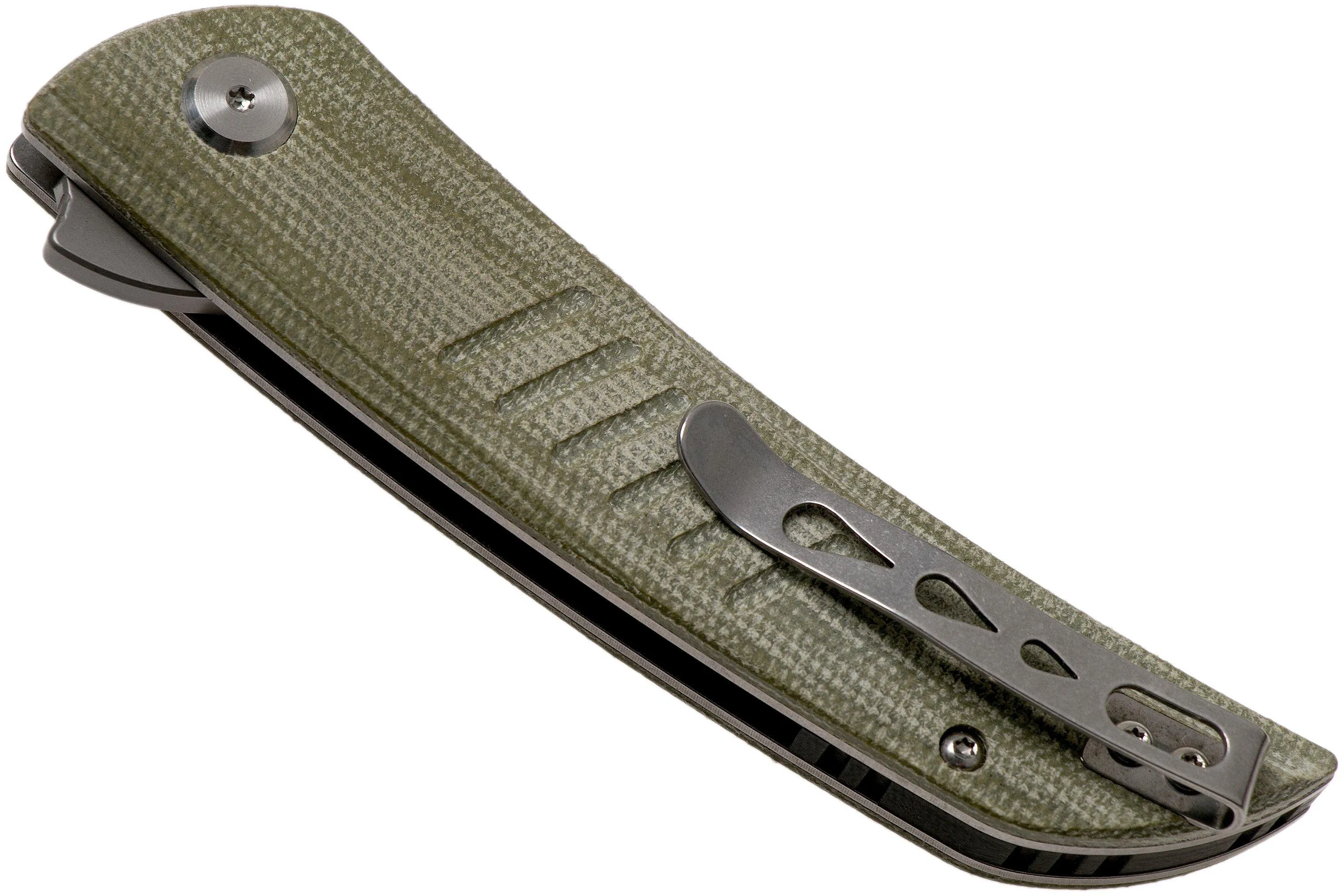 BESTECH SWIFT BG30A1 SATIN, GREEN MICARTA NAVAJA