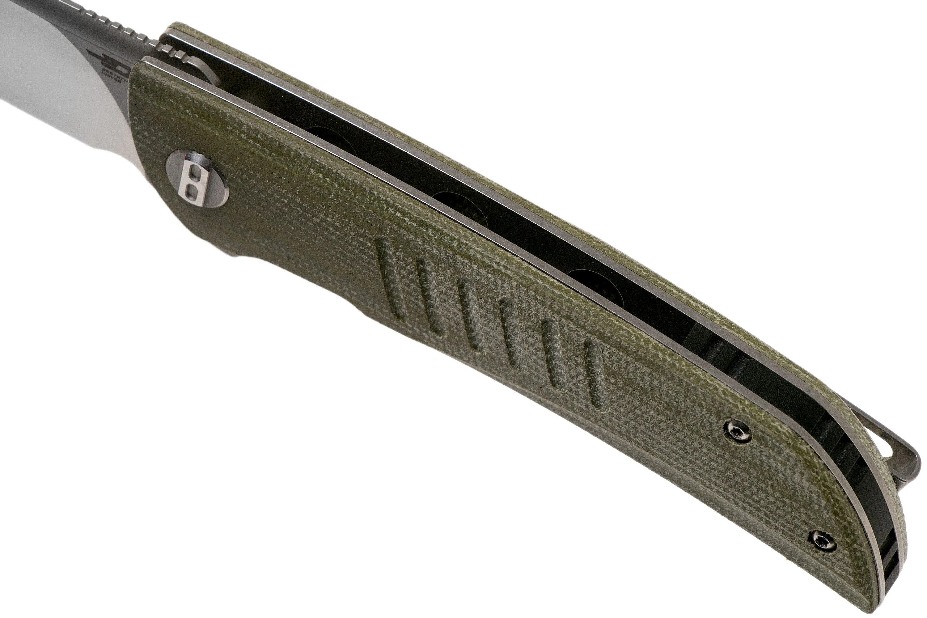 BESTECH SWIFT BG30A1 SATIN, GREEN MICARTA NAVAJA