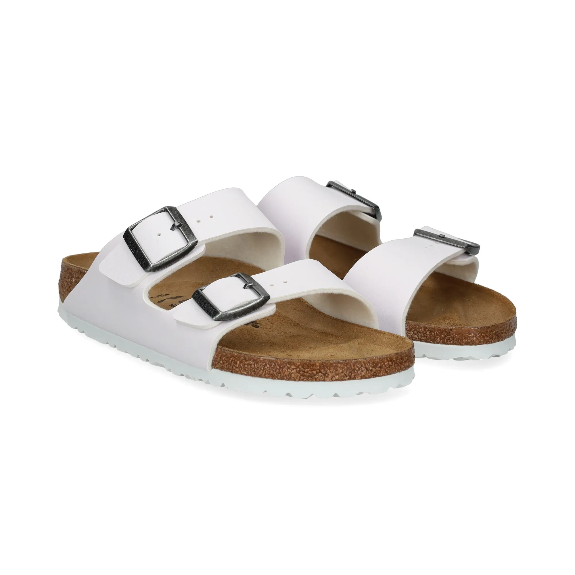 BIRKENSTOCK Sandalias planas de Mujer BLANCO