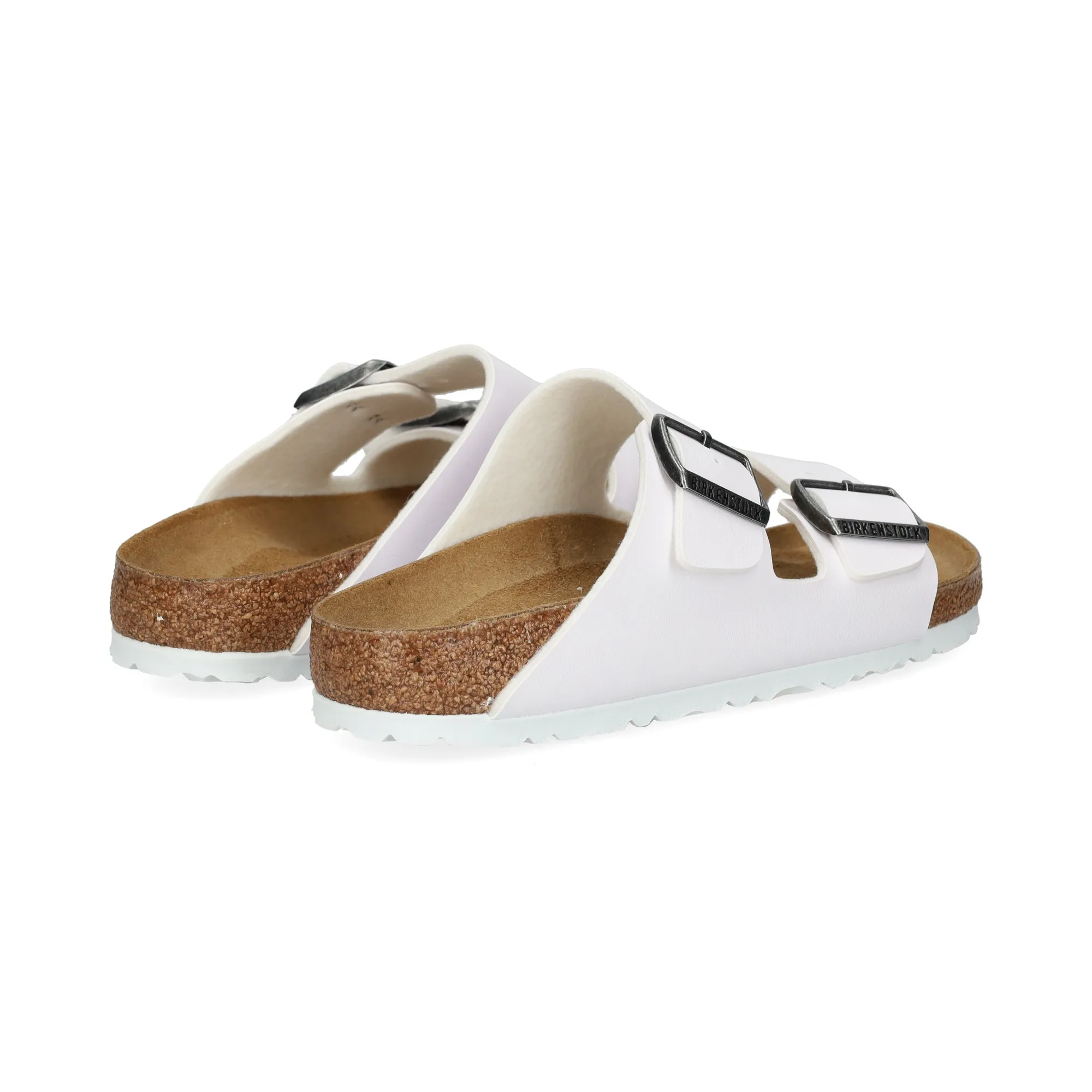 BIRKENSTOCK Sandalias planas de Mujer BLANCO