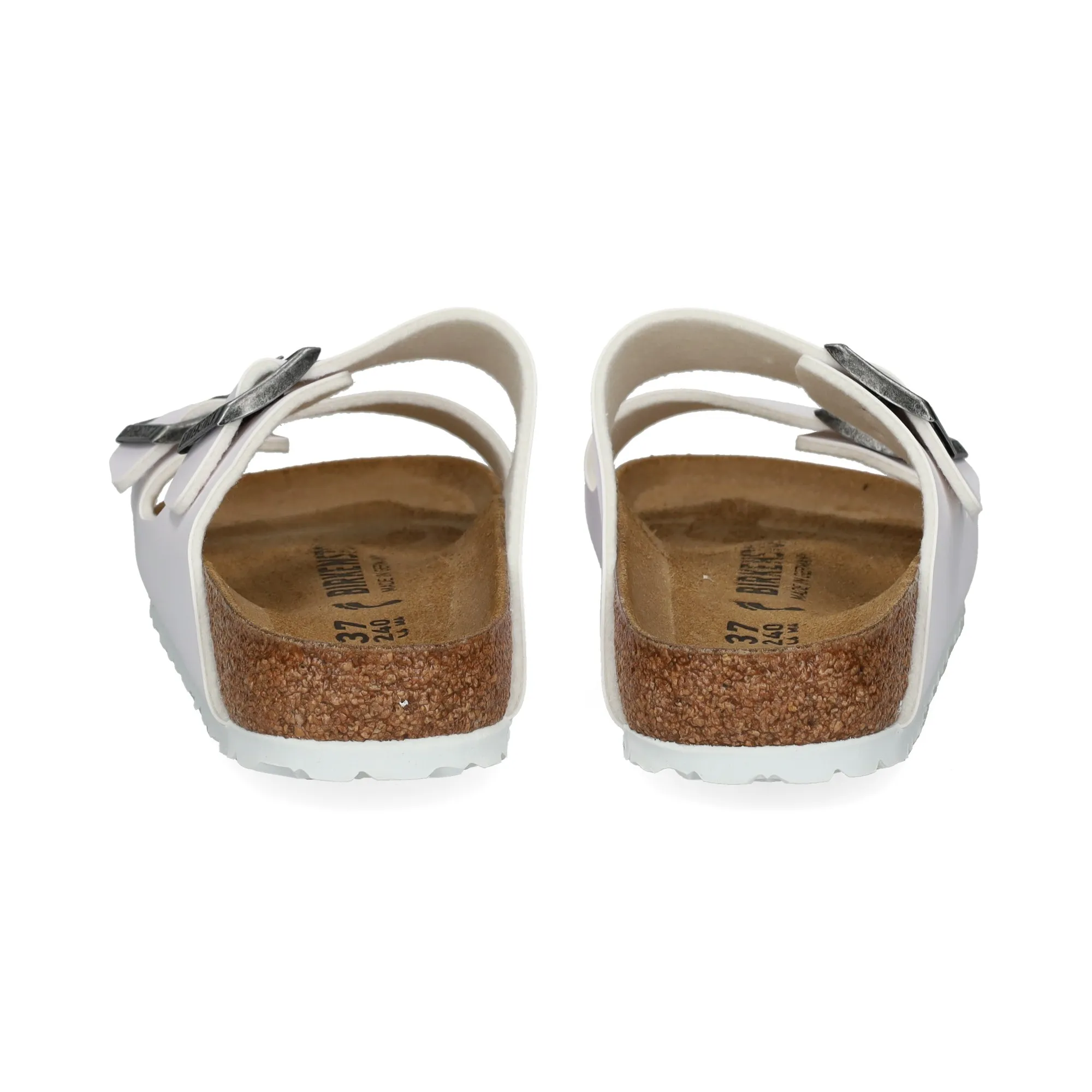 BIRKENSTOCK Sandalias planas de Mujer BLANCO