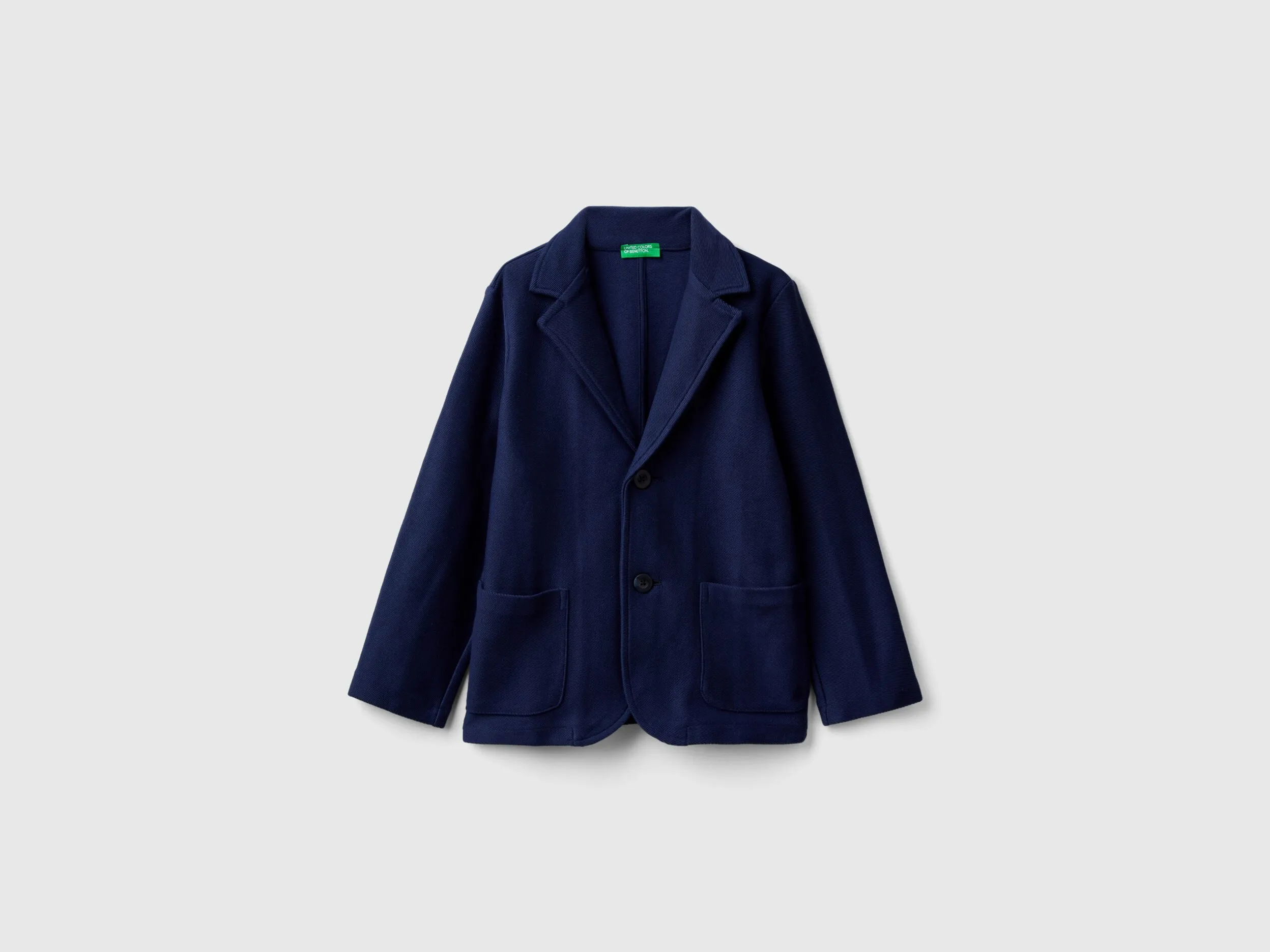 Blazer de felpa con bolsillos
