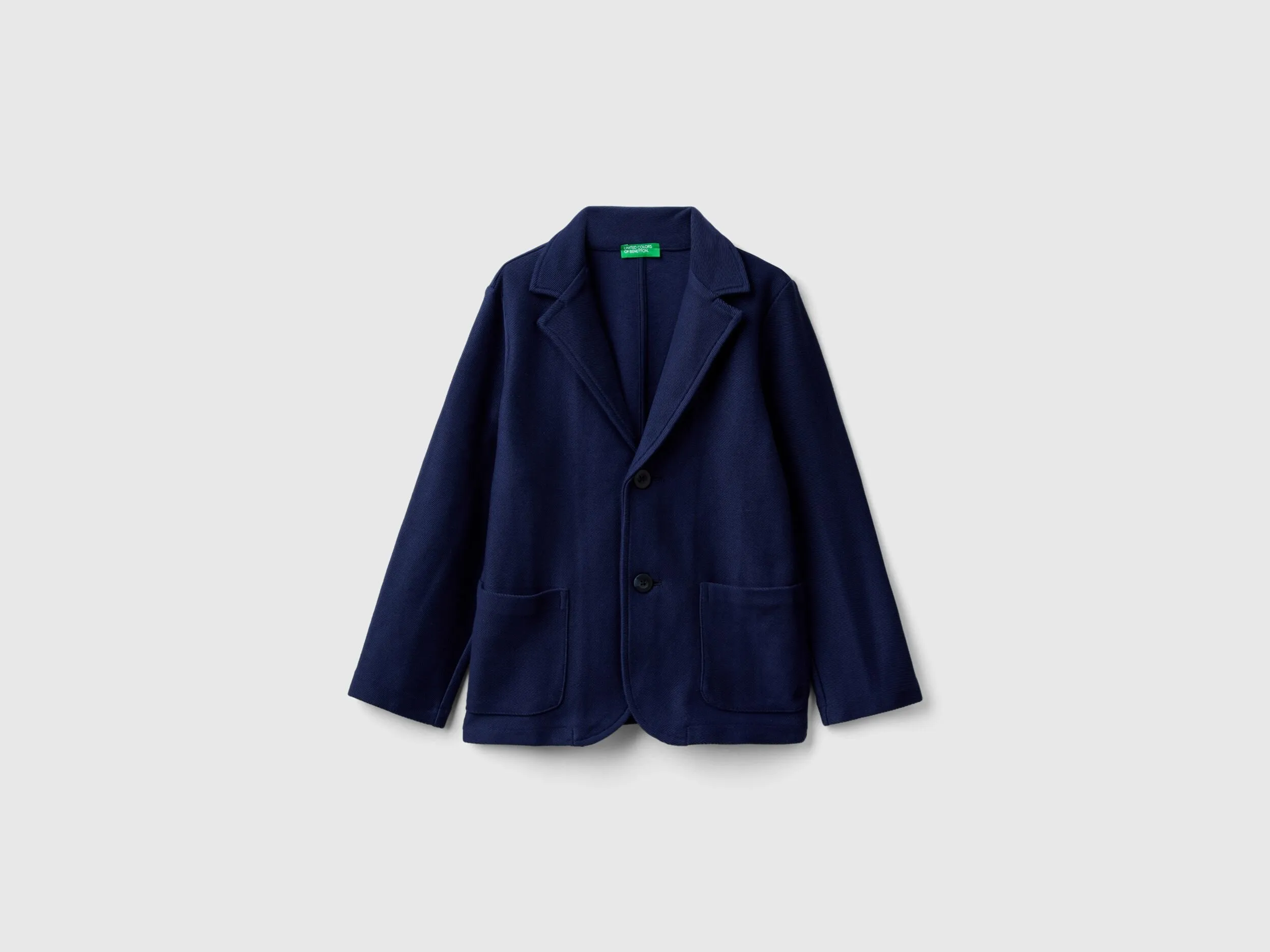 Blazer de felpa con bolsillos