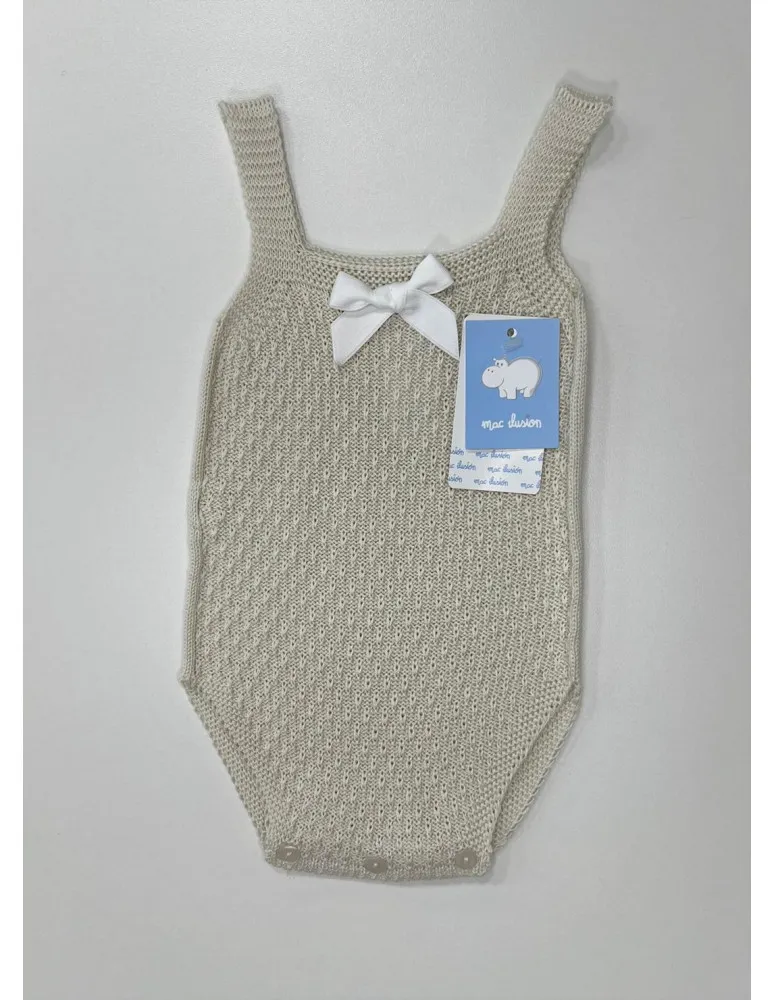 BODY FLORES DE MILO ALGODON NATURAL 1M MAC ILUSION