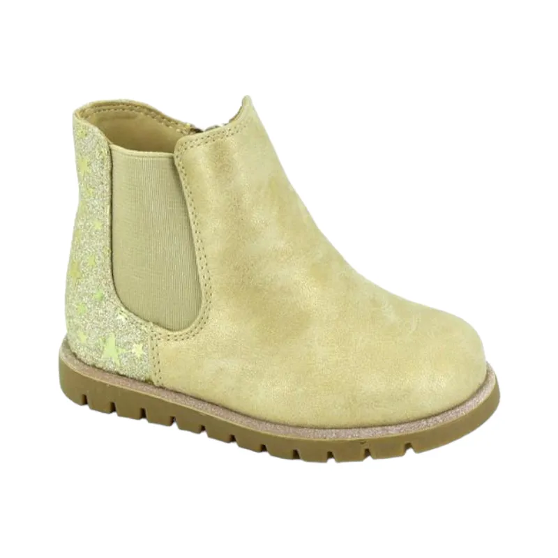Botines niña con detalles brillantes