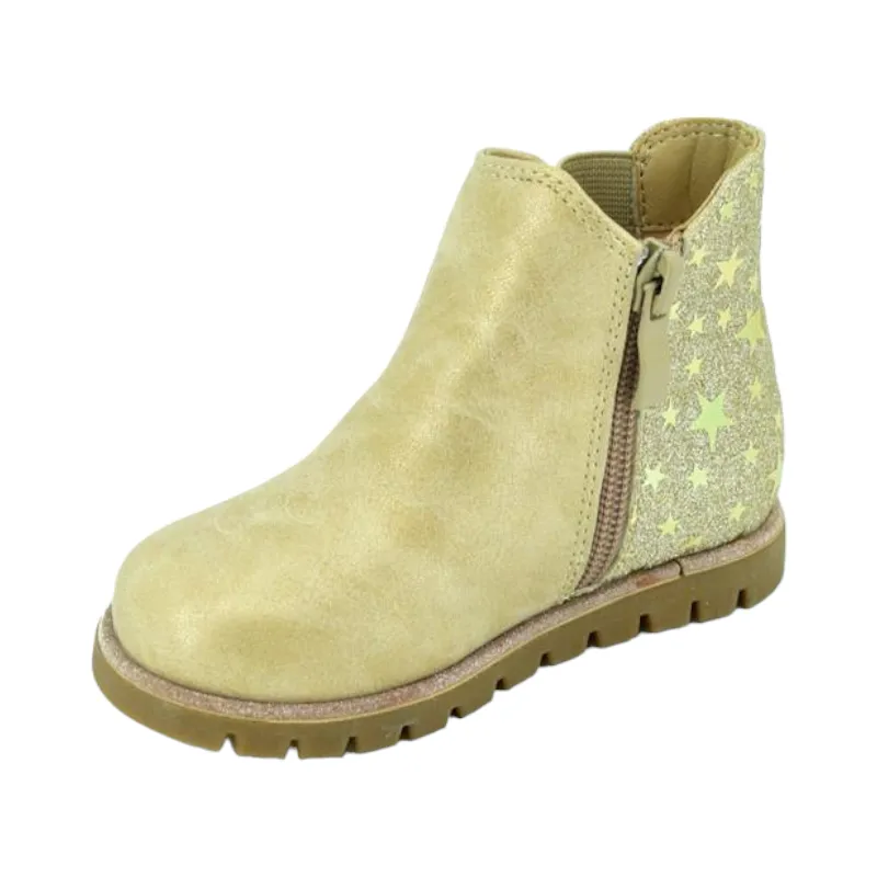 Botines niña con detalles brillantes