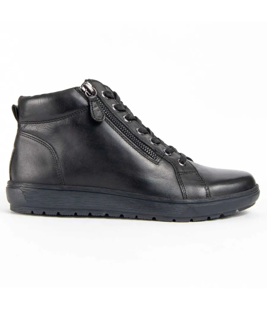 Botín Casual De Piel Para Mujer.  Purapiel  Botilina  99461
