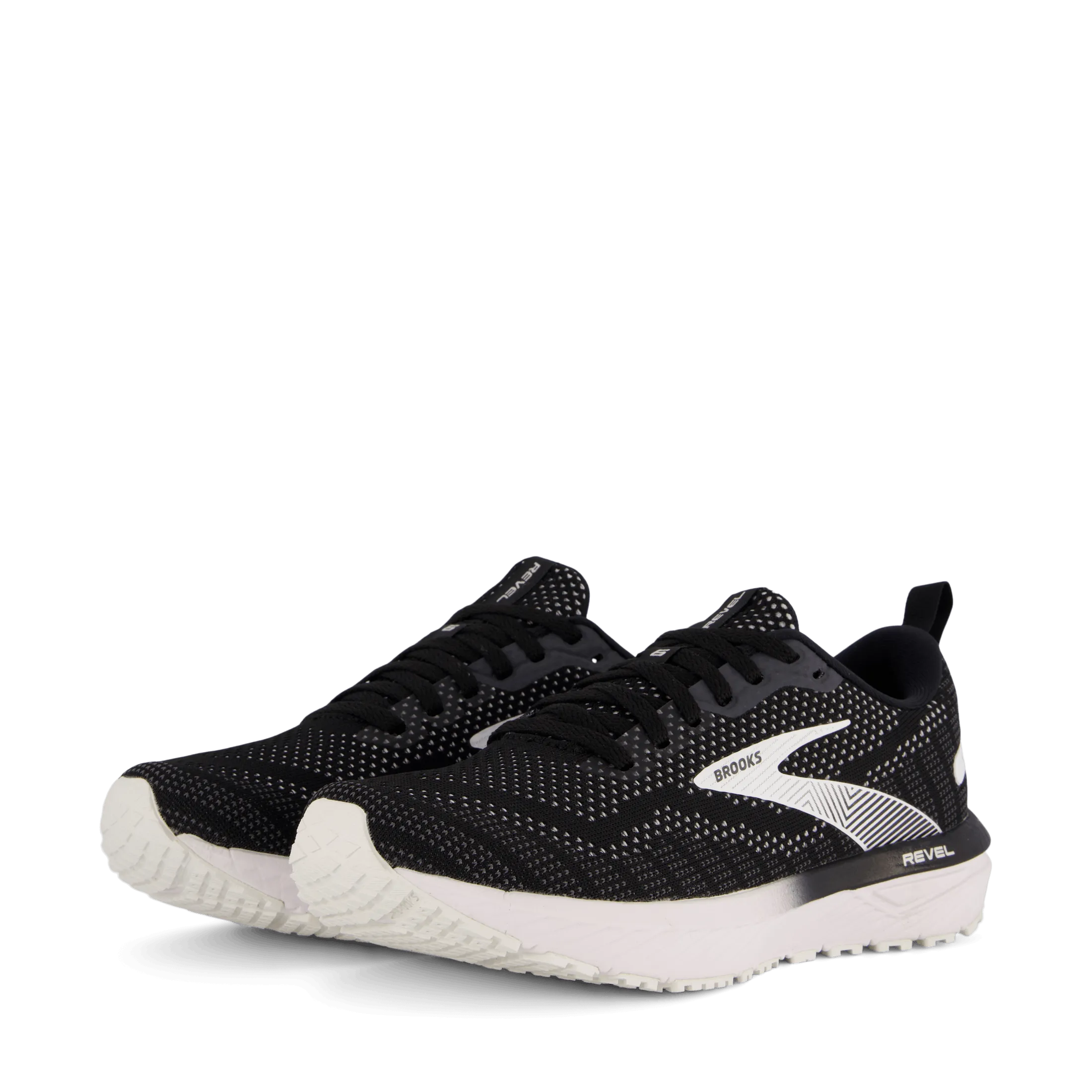 Brooks Revel 6 Black/blackened Pearl/white