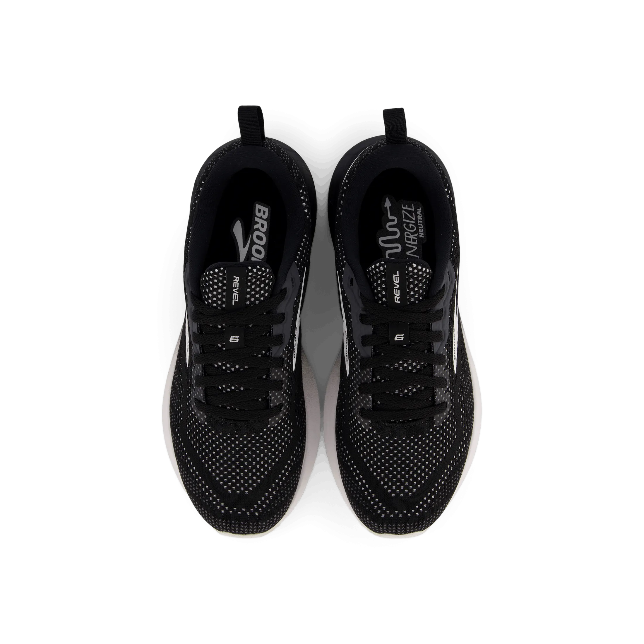 Brooks Revel 6 Black/blackened Pearl/white