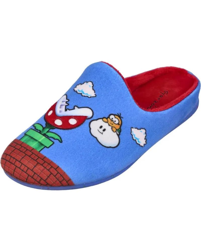 CALZADO DE CASA DE NIñO GARZON N4750246 ZAPATILLAS DE CASA NIN AZUL