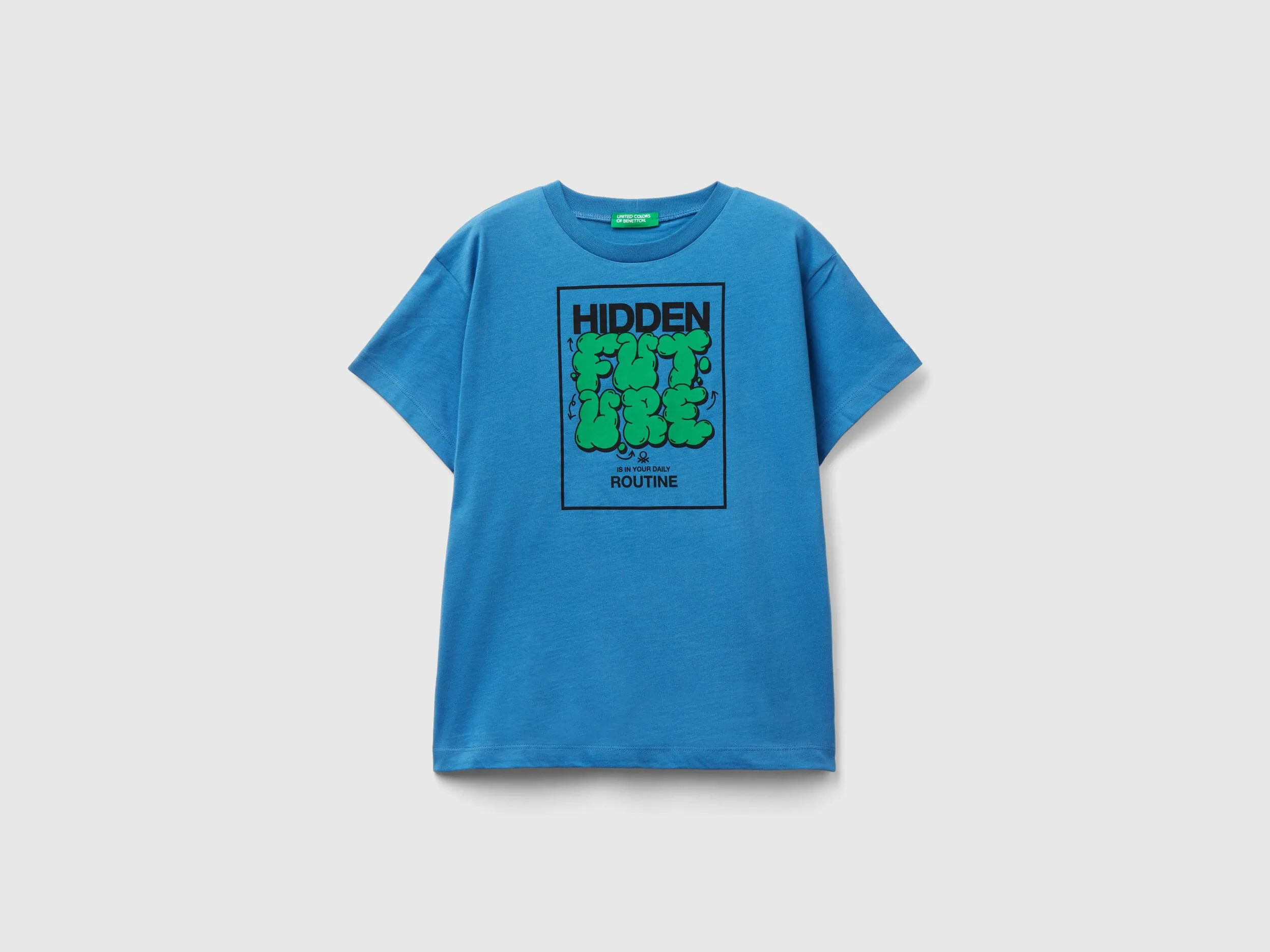 Camiseta de algodón orgánico con estampado