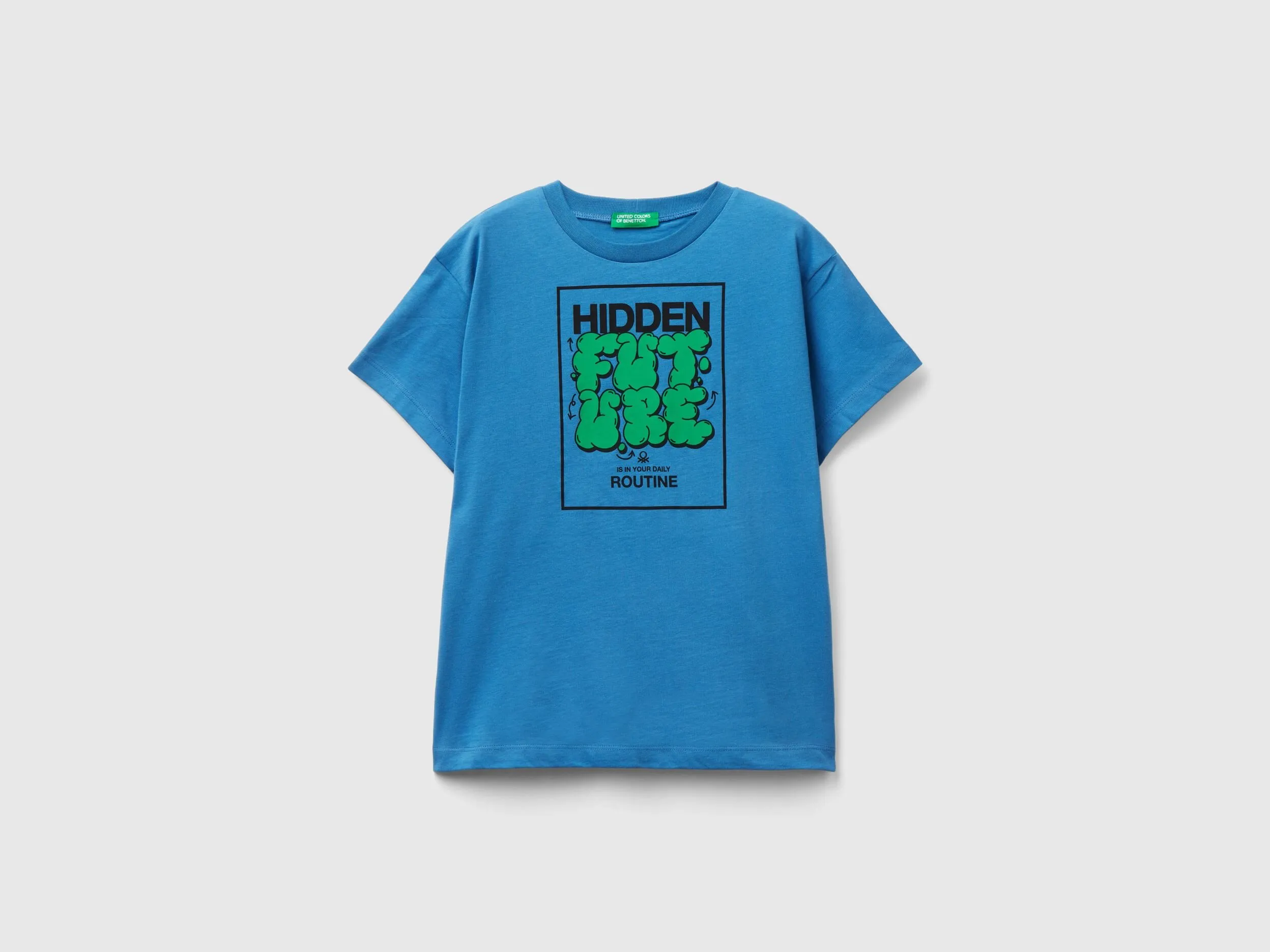 Camiseta de algodón orgánico con estampado
