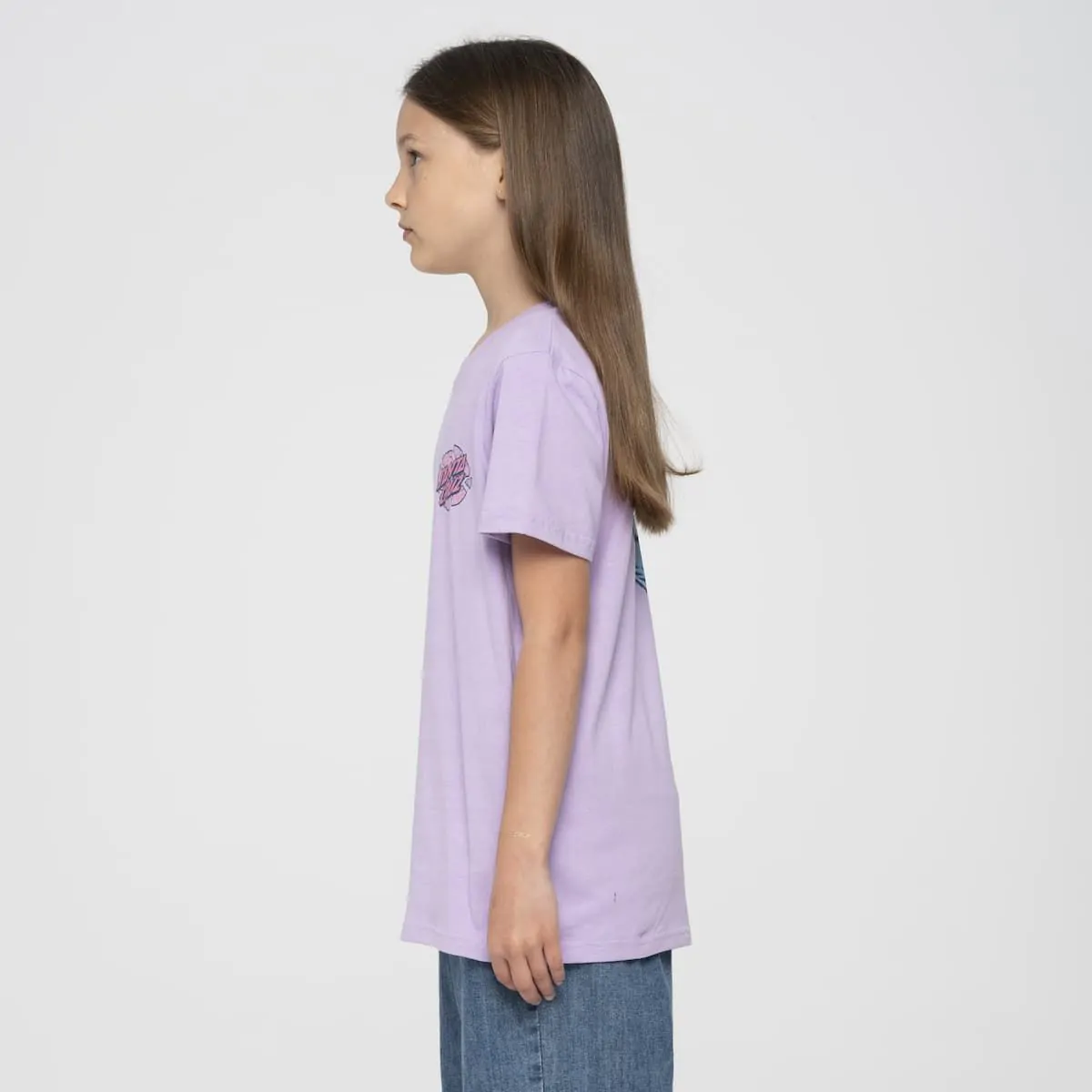 CAMISETA SANTA CRUZ MANGA CORTA NIñO RIGID SCREAMING HAND TSHIRT REFSCA YTE 1340 DIGITAL LAVENDER LILA