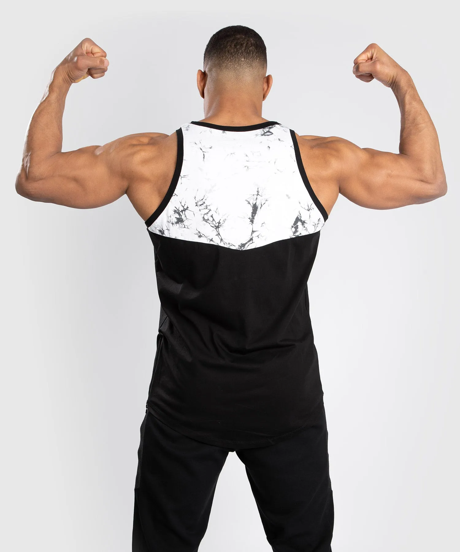 CAMISETA SIN MANGAS VENUM LASER  NEGRO/MáRMOL