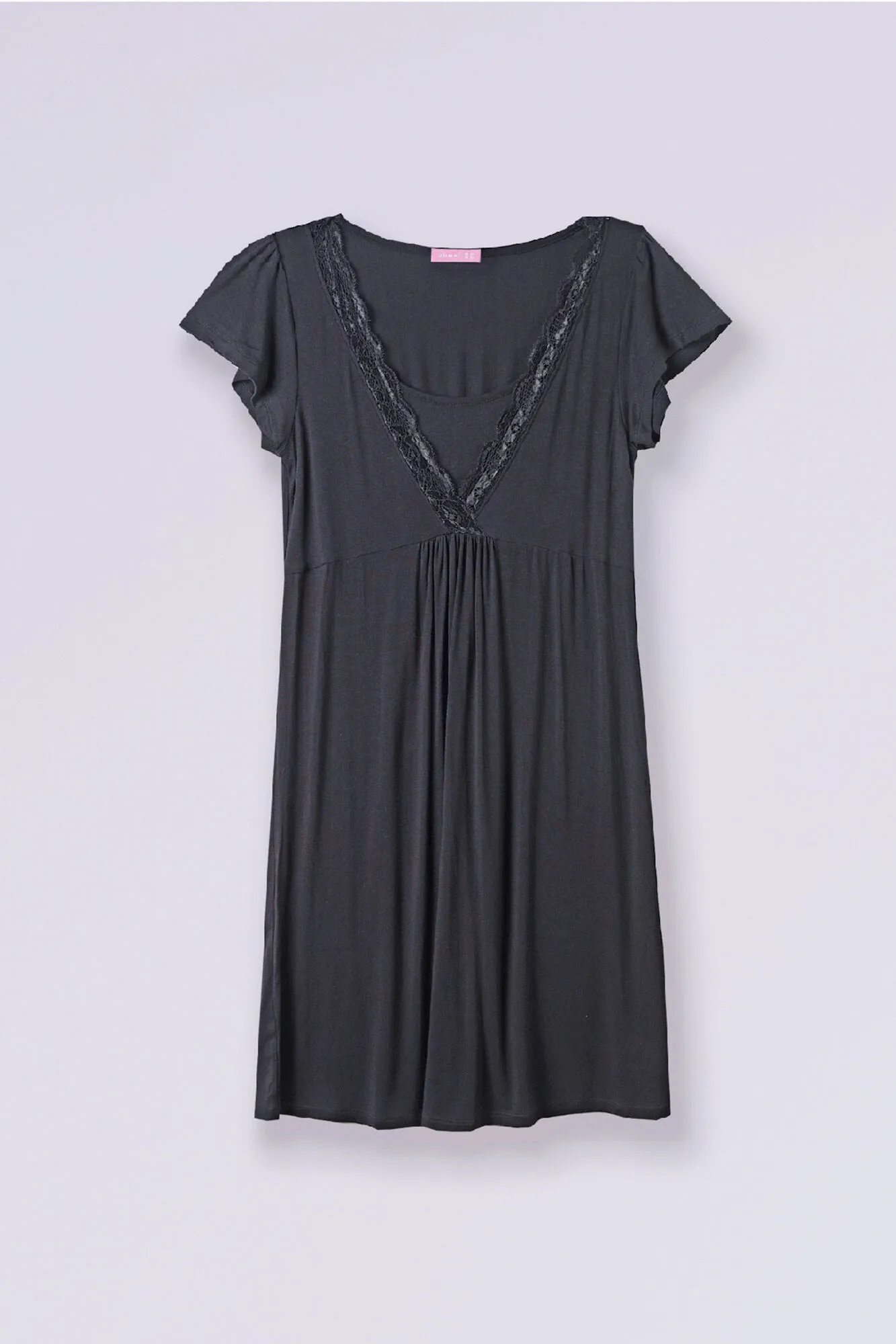 Camisón de lactancia con manga corta
