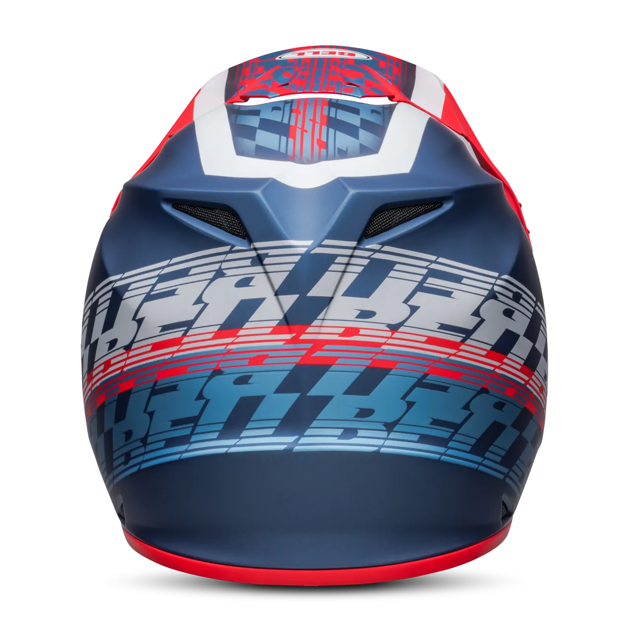 CASCO DE CROSS BELL MX9 MIPS® OFFSET AZUL METáLICOBLANCO