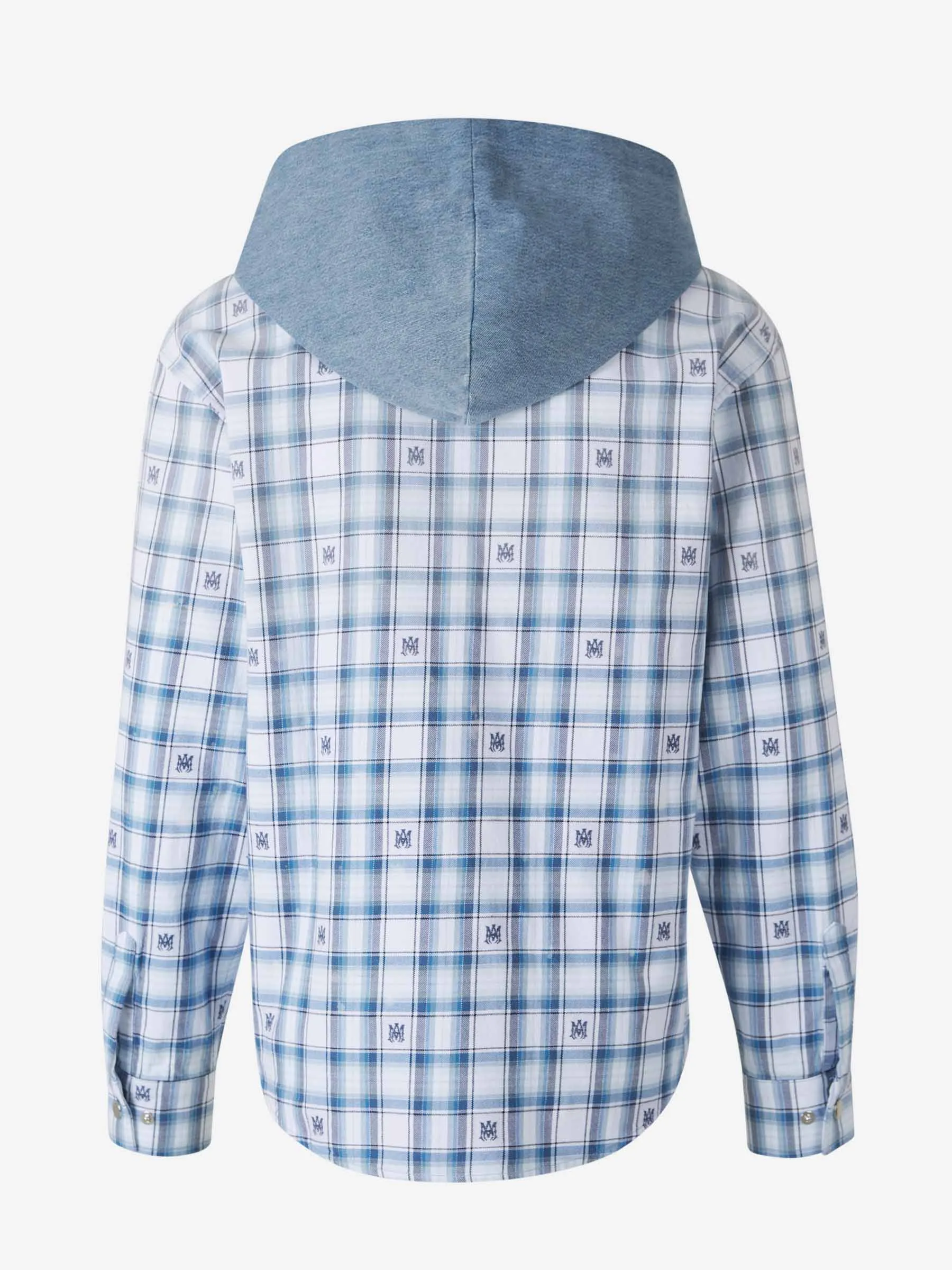 Cazadora Oversized Motivo Cuadros