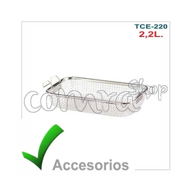 CESTILLO PARA ULTRASONIDO 2,20L. ESTMON TCE220