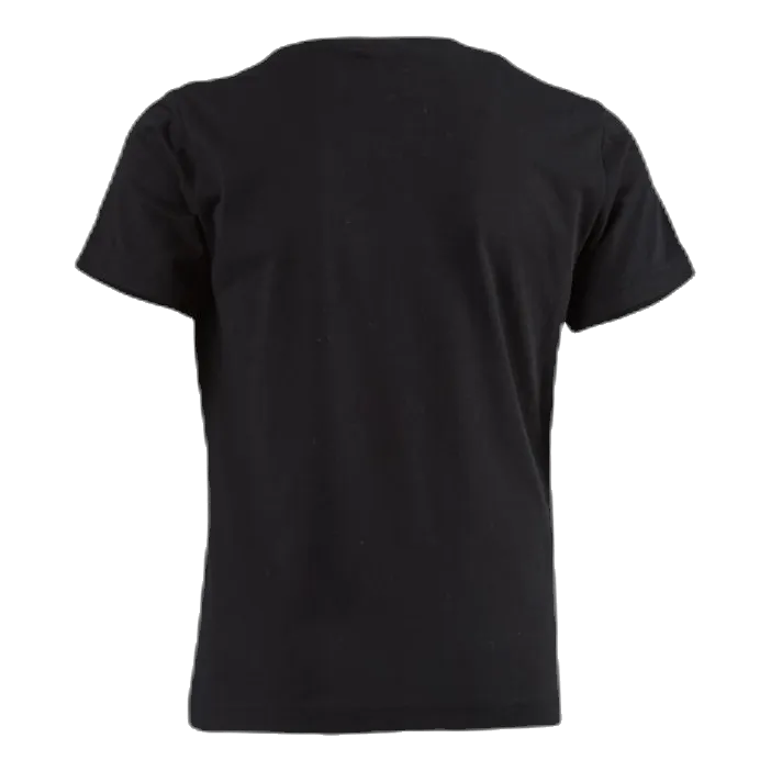 CHAMPION CREWNECK TSHIRT JUNIOR BLACK