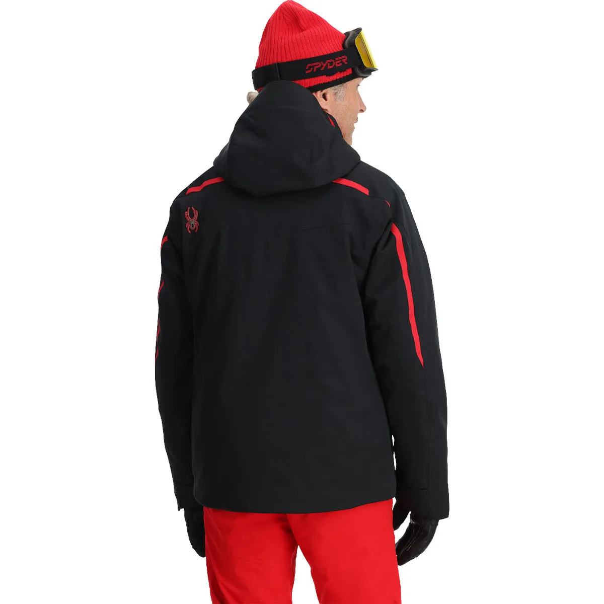 Chaqueta Hombre M Leader Jacket Spyder Negro