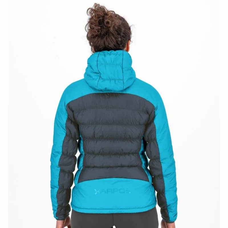 Chaqueta térmica para mujer Karpos Lastei Active Plus (PIZARRA OSCURA/AMARILLO ATOLL)