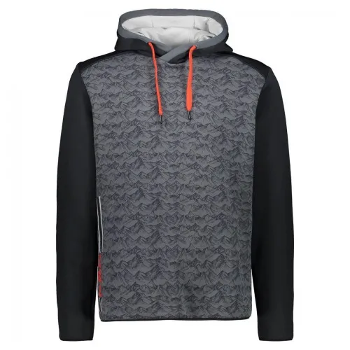 CMP Man Sweat Fix Hood Antracite
