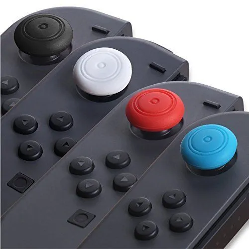 Cubiertas Joystick Analogico Nintendo Switch (6 Uds)  Multicolor