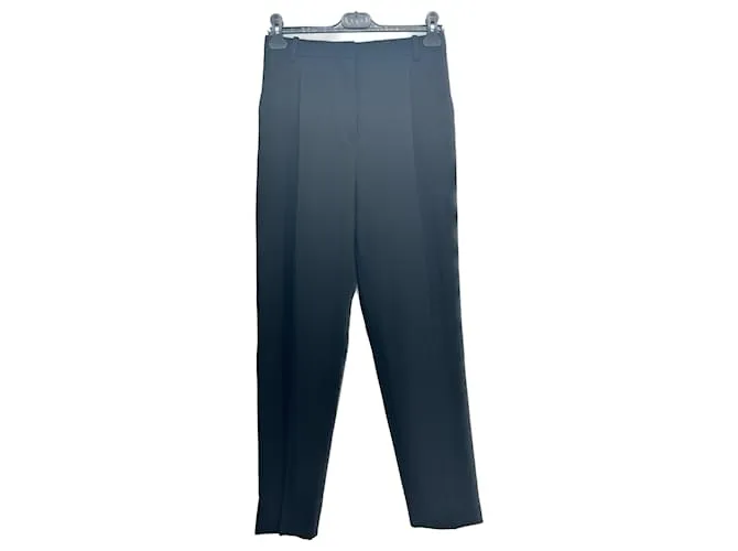 Céline Pantalón CELINE T.fr 38 Lana Negro 