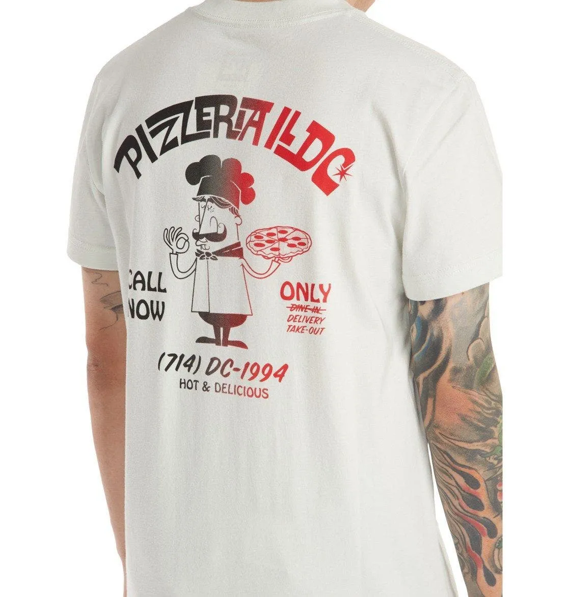 DC SHOES POLERA HOMBRE NO MORE DINE IN