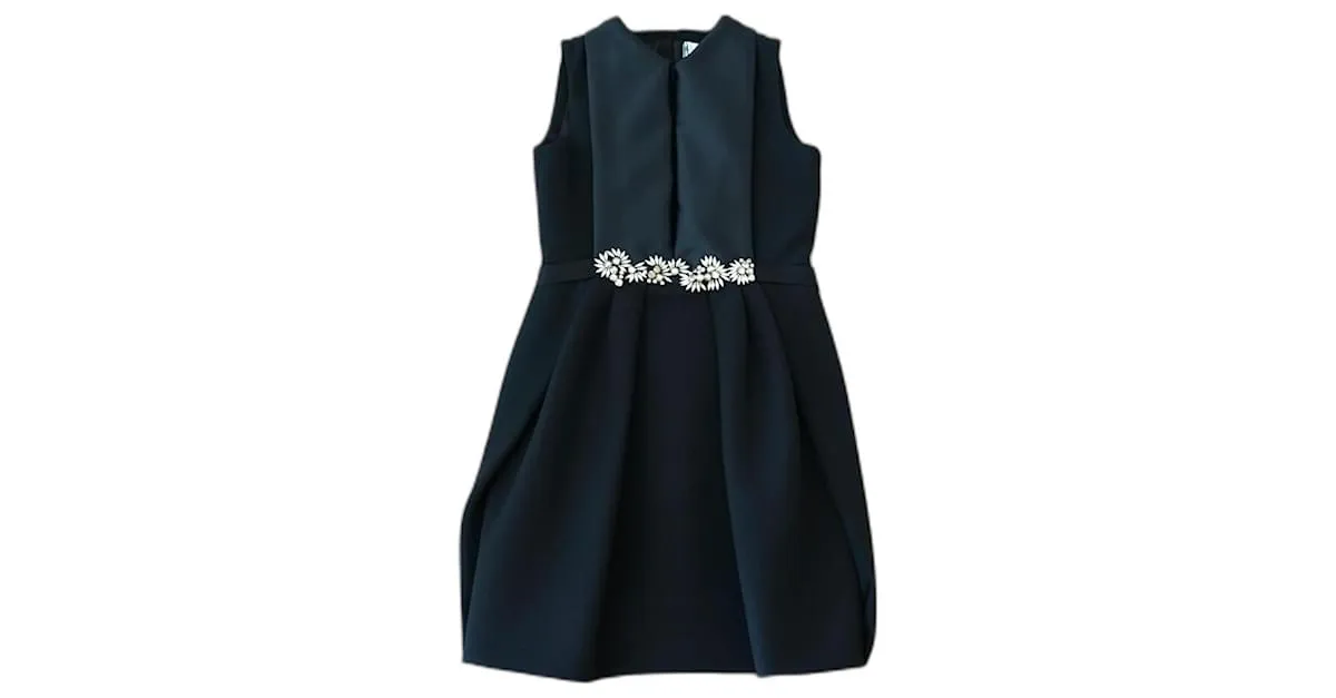 Dice Kayek Vestido negro con adornos Kayek de Dice 