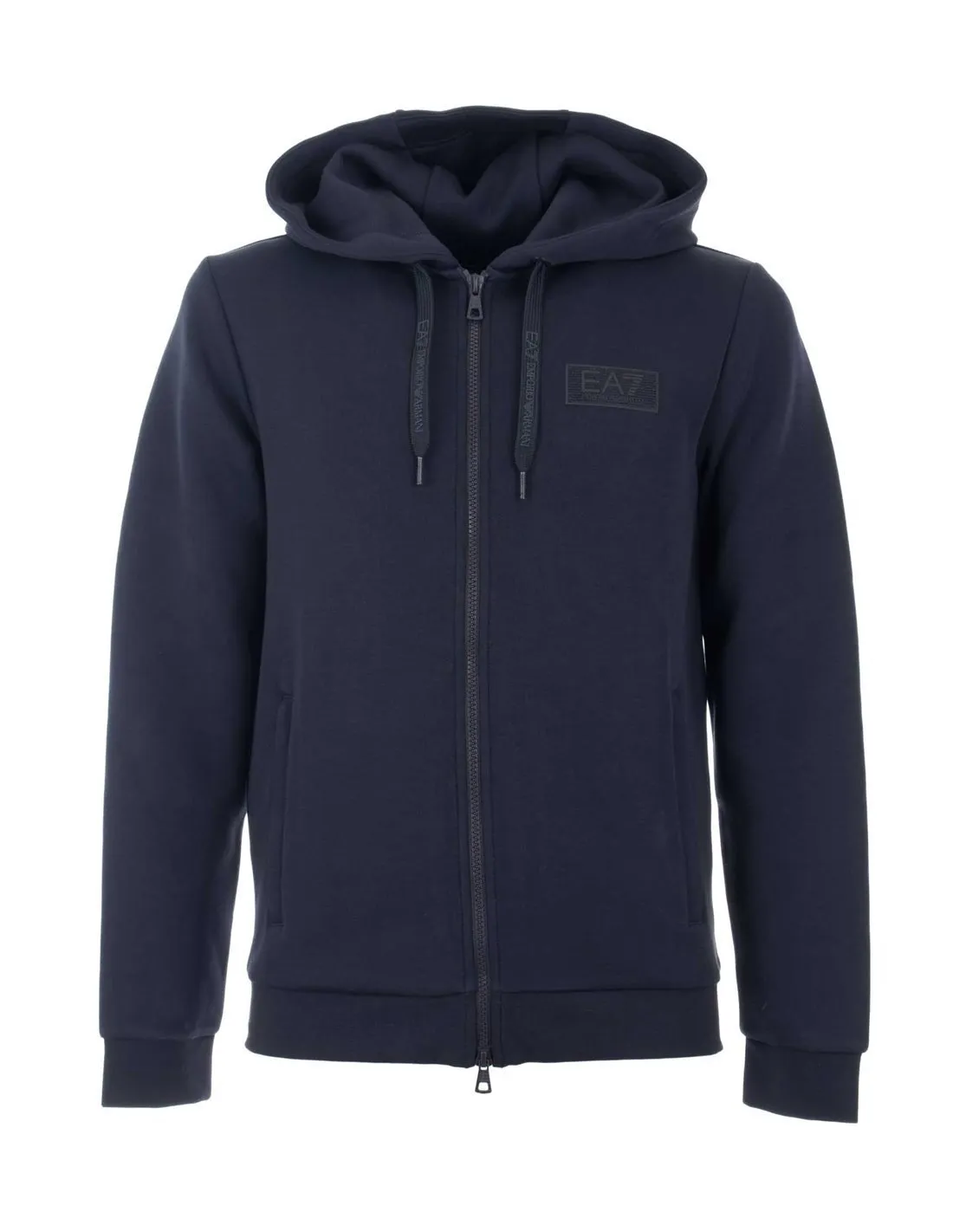 EA7  SUDADERA CON CREMALLERA AZUL MARINO 6DPM26 PJODZ HOMBRE