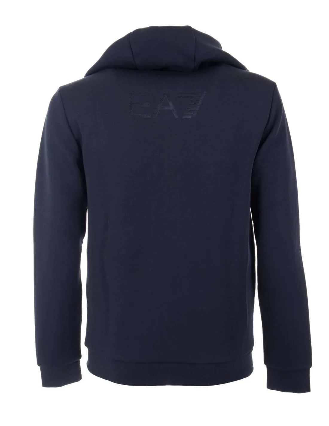 EA7  SUDADERA CON CREMALLERA AZUL MARINO 6DPM26 PJODZ HOMBRE