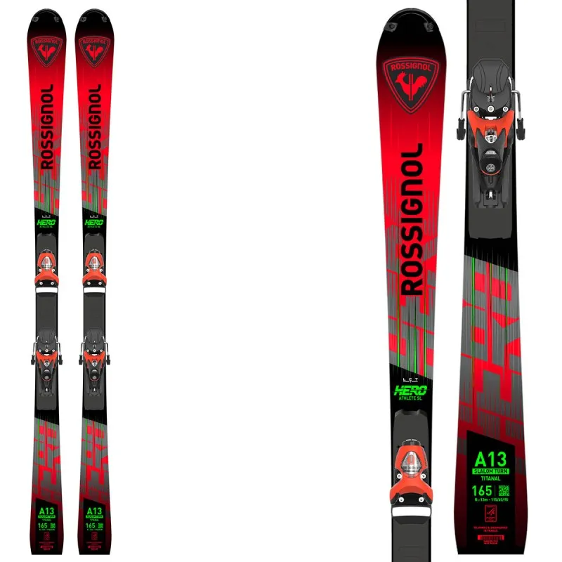 Esquì Rossignol Hero Athelete FIS SL Factory con fijaciones SPX 15