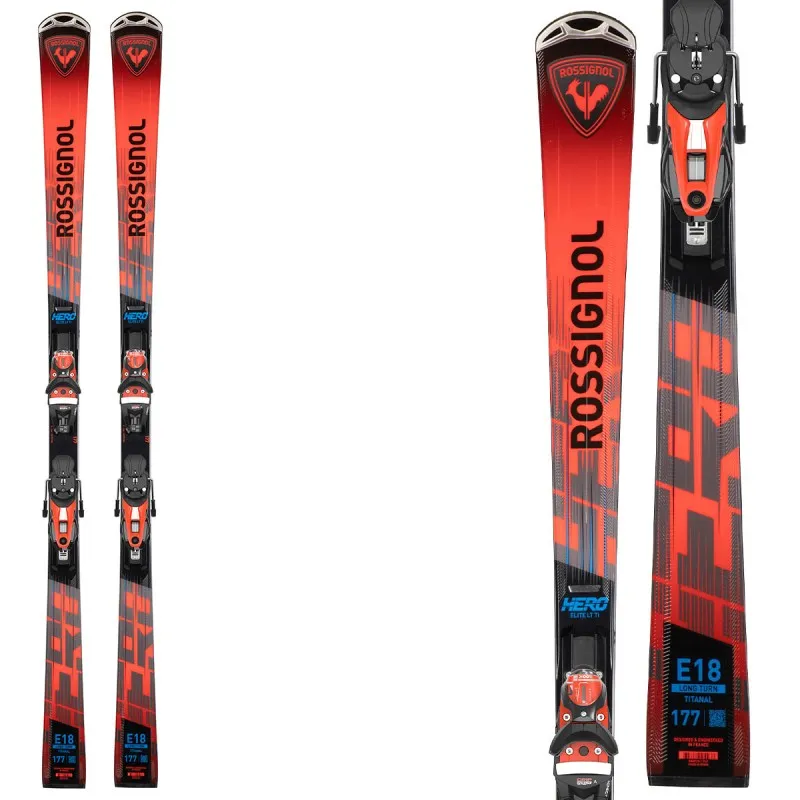 Esquìs Rossignol Hero Elite LT TI con fijaciones NX 12 Konect