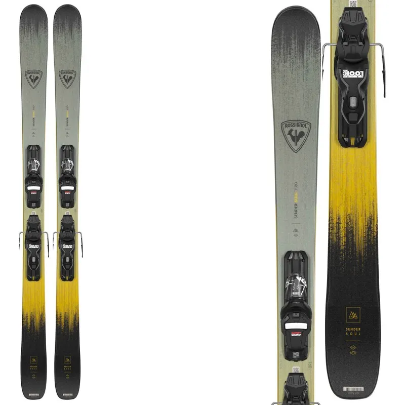 Esquìs Rossignol Sender Soul Pro con fijaciones Xpress 10