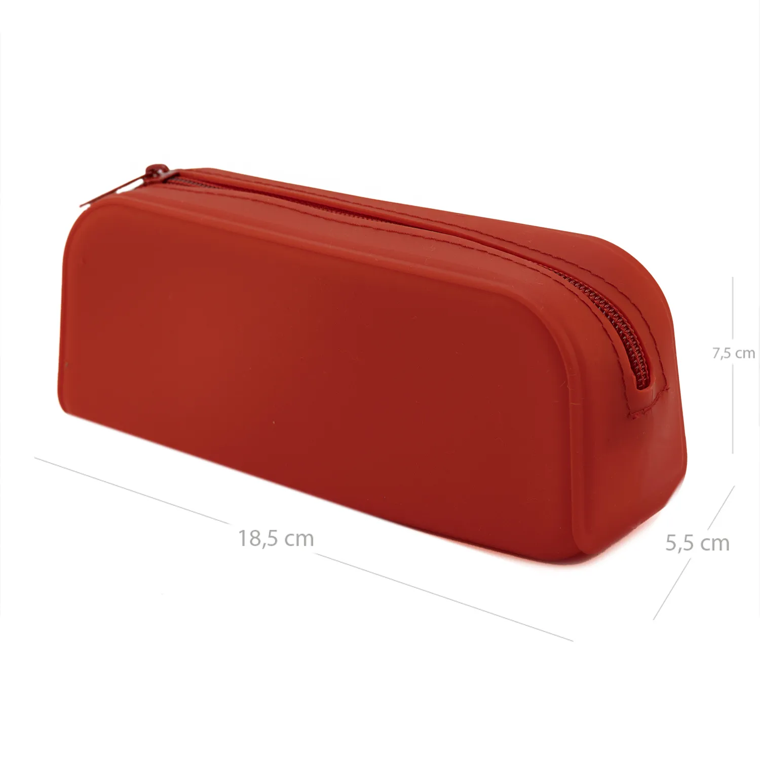 Estuche Silicona  Rojo