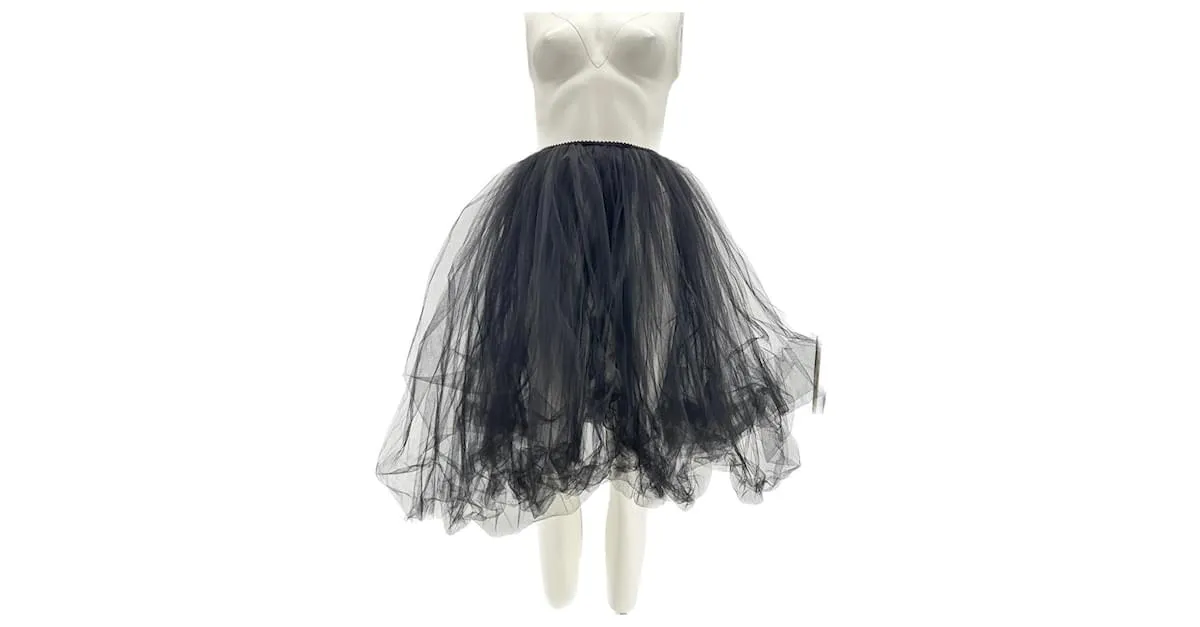 FALDA REPETTO T.International S Poliéster Negro 
