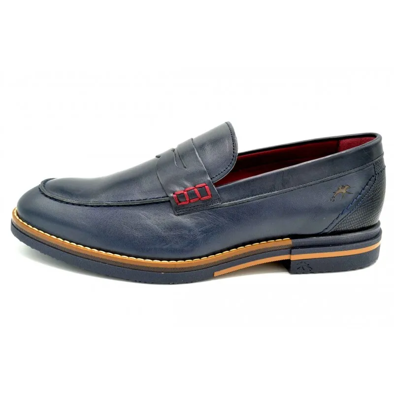 Fluchos Clooney F0531 Oceano | Mocasín de piel para vestir