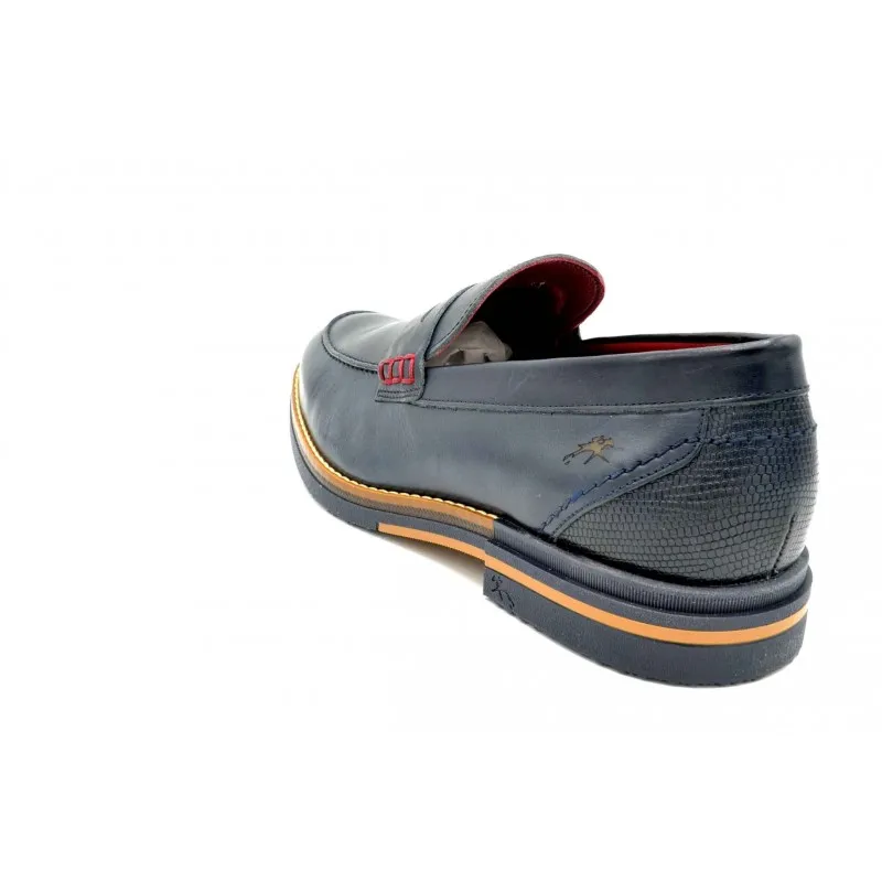 Fluchos Clooney F0531 Oceano | Mocasín de piel para vestir