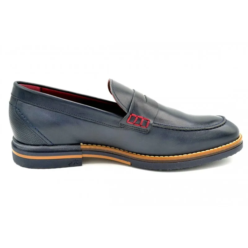 Fluchos Clooney F0531 Oceano | Mocasín de piel para vestir