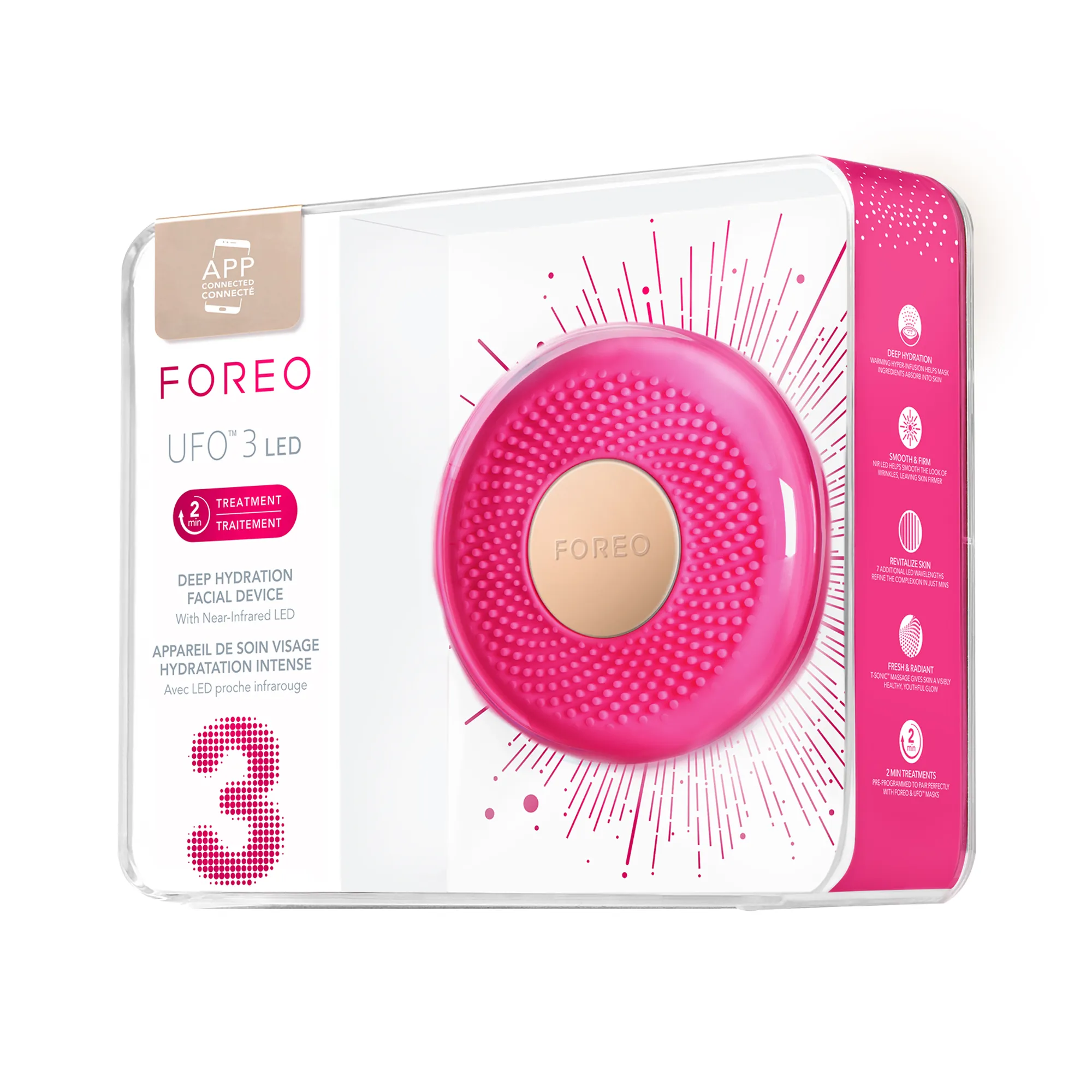 FOREO UFO(TM) mini 3 Fuchsia