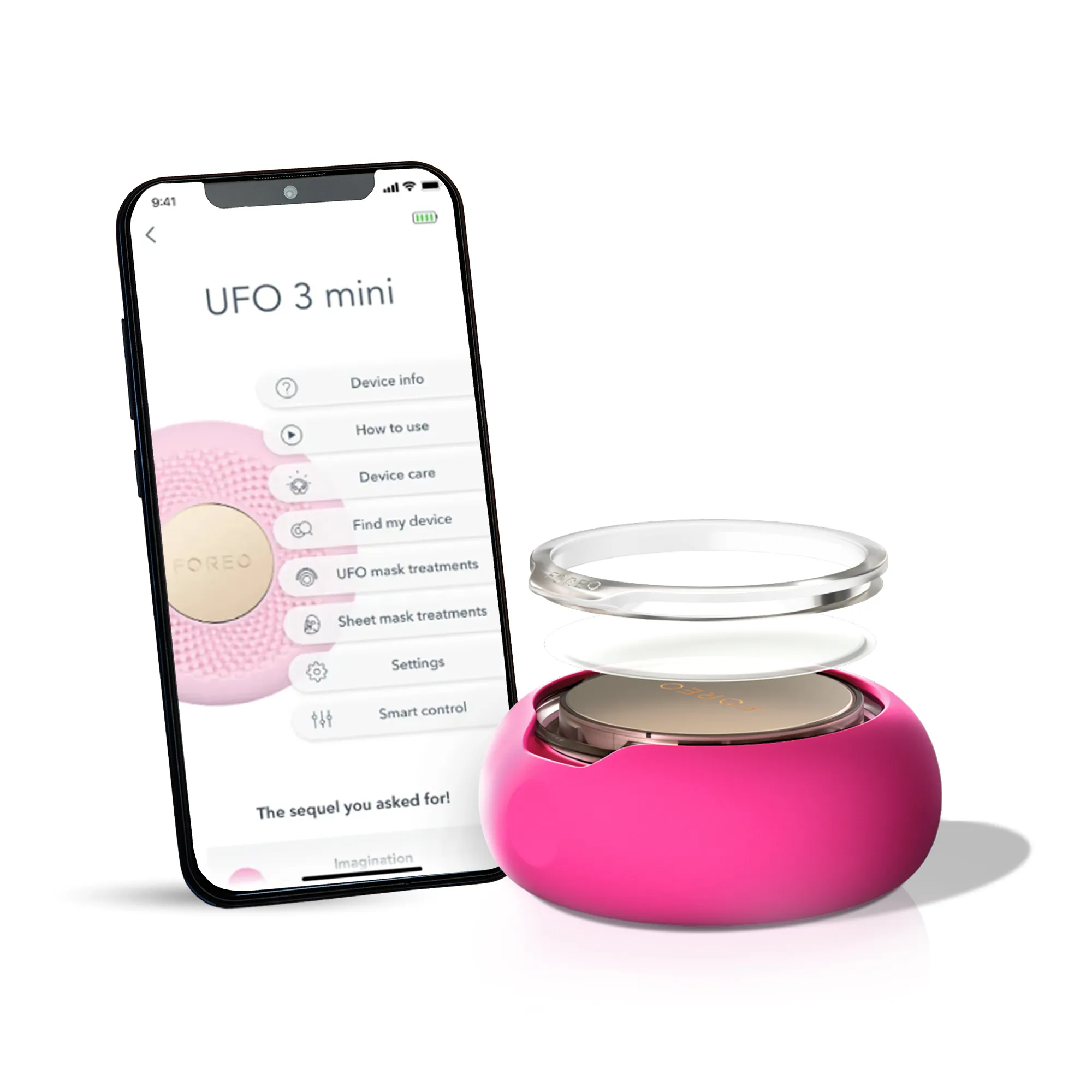 FOREO UFO(TM) mini 3 Fuchsia